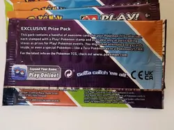 1x Pokemon Play! Prize Pack (Series 4) Booster Pack - Image 2