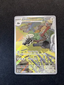 Lairon 184/167 Sv06: Twilight Masquerade Holo Illustration Rare Pokemon 97 - Image 1