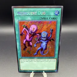Delinquent Duo LCKC-EN101 Secret Rare Holo 1st Ed - Image 1