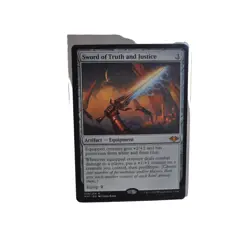 Magic the Gathering (MTG) Sword of Truth and Justice Card - Image 1