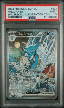 Kingdra ex #131 PSA 9 Promo Special Illustration Collection Pokemon Card Game - Image 1