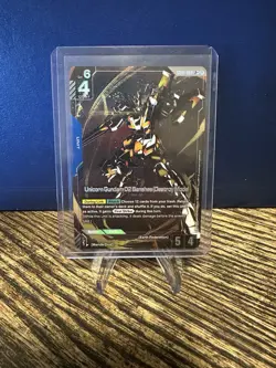 Gundam 02 Banshee Unicorn Foil TCG Card Game Destroy Mode LR+ NM - Image 1