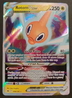 Rotom VSTAR Ultra Rare - 046/159 Crown Zenith - Pokemon TCG - Mint/NM - Image 1