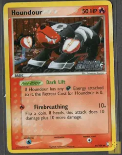 Houndour 60/109 Common Team Rocket Returns Pokemon Moderately Played - Image 1