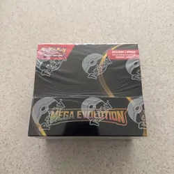 Pokemon Mega Evolution Booster Box Enhanced Topper SEALED Base Set - Image 2