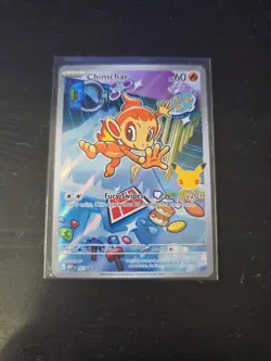 Pokemon Card - Chimchar MEP 041 - First Partner Illustration Promo 30th - Image 1