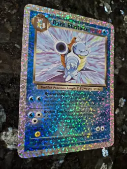 Pokemon Legendary Collection Blastoise Reverse Holo Oversize 2002 Promo - Image 2