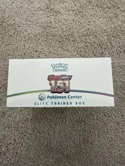 2023 Pokemon Scarlet & Violet 151 Pokemon Center Sealed ETB Elite Trainer Box - Image 5