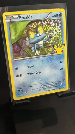 FROAKIE 22/25 - Holo - Pokemon TCG 25th Anniversary McDonalds Promo - NM/M - Image 1
