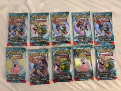 Pokemon TCG Journey Together Booster Pack Sealed - Lot of 10 - 2 Lots Available - Image 1