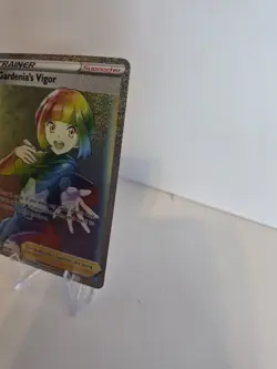 Gardenia's Vigor 202/189 Pokemon TCG Astral Radiance Full Art Rainbow NM - Image 2