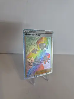 Gardenia's Vigor 202/189 Pokemon TCG Astral Radiance Full Art Rainbow NM - Image 3