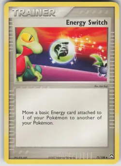 Pokemon TCG Energy Switch Uncommon Power Keepers 75/108 - Image 1