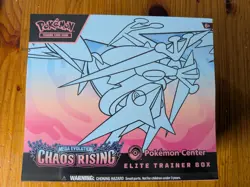 Pokemon TCG - Chaos Rising - Pokemon Center Elite Trainer Box ETB - NEW & SEALED - Image 1