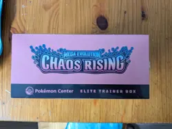 Pokemon TCG - Chaos Rising - Pokemon Center Elite Trainer Box ETB - NEW & SEALED - Image 2