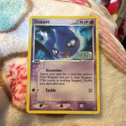 Pokemon Shuppet 40/100 EX Crystal Guardians Reverse Holo 40 HP English - Image 1