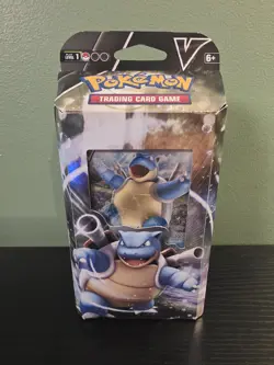 Pokemon TCG: Blastoise V Battle Deck - Sealed 820650808395 - Image 1