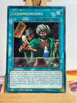 Gedankengang RA01-DE052 Secret Rare Deutsch NM YUGIOH - Image 1