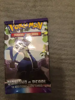 Pokemon Diamond & Pearl Trading Card Booster Pack - 1 Pack Of 10 Cards 820650104107 - Image 1