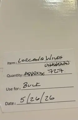 Disney Lorcana WILDS UNKOWN TCG Card Bulk Approx 726 Cards $62.05 Market Value - Image 3