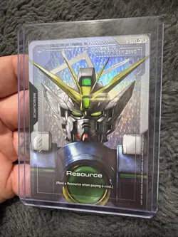 Gundam Card Game Singles R-004: Resource (Wing Gundam) C New Type Rising - Image 5