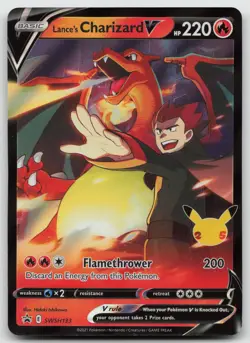 Lance's Charizard V Promo Holo SWSH: Sword & Shield Promo Cards SWSH133 NM - Image 1