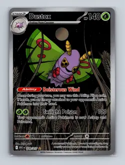 Dustox 220 2026 Pokemon Ascended Heroes Illustration Rare Card NM+ (a) - Image 1