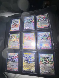 Pokemon TCG Prismatic Evolutions 13-Card ex Holo Lot Palossand Terapagos - Image 1