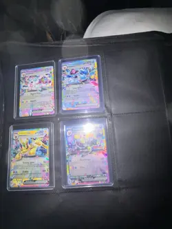 Pokemon TCG Prismatic Evolutions 13-Card ex Holo Lot Palossand Terapagos - Image 2