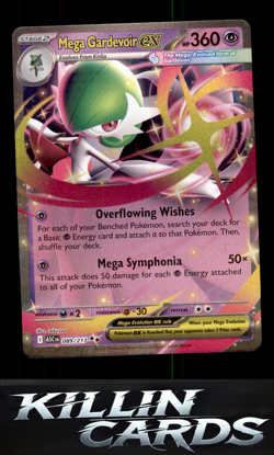 Mega Gardevoir ex 089/217 Pokemon Double Rare ME: Ascended Heroes Card NM - Image 1