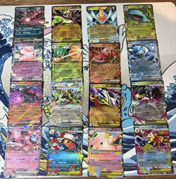 Pokemon S&V & Mega Evolutions EX 16 Card Lot - Image 1