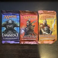 Magic the Gathering MTG Sealed Boosters Return to Ravnica/Gatecrash/Dragons Maze - Image 1