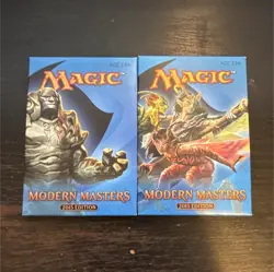 Wizards of the Coast MTG Modern Masters 2015 Sealed Booster Lot 2, 15 cards each - Image 1