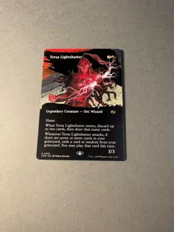 Tersa Lightshatter (Borderless) Foil R Tarkir: Dragonstorm 345 NM - Image 1