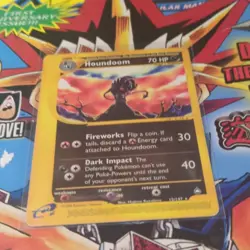 The Pokemon Company Pokemon TCG Houndoom 015/147 Aquapolis Rare Regular 70 HP - Image 2