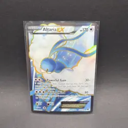 Pokemon TCG Altaria-EX Fates Collide Holo Card 123/124 Full Art Ultra Rare - Image 1