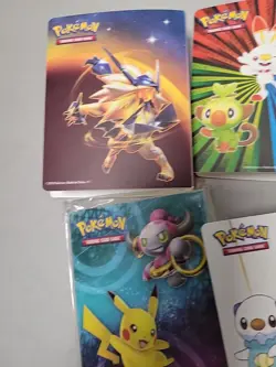 Pokemon TCG Mini Portfolio Binder Lot of 5- Binders Only - Image 5