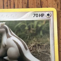 Pokemon Linoone 34/106 EX Emerald 2005- MP w/ small crease - Image 3