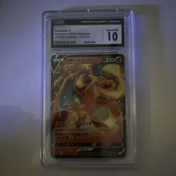 The Pokemon Company Pokemon TCG Charizard V S9: Star Birth Holo 014/100 CGC 10 - Image 1
