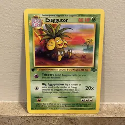 Exeggutor - 35/64 Jungle 1st Edition - Pokemon TCG 1999 WOTC - LP - Image 1