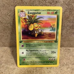 Exeggutor - 35/64 Jungle 1st Edition - Pokemon TCG 1999 WOTC - LP - Image 2