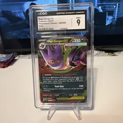 2025 Mega Gengar EX 056/094 Holo Phantasmal Flames CGC 9 Mint - Image 1