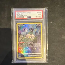 Pokemon 2023 Crown Zenith Galarian Gallery Mew GG10/GG70 Full Art Holo PSA 9 - Image 1