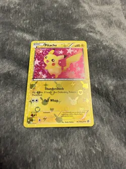 Pokemon Pikachu RC7/RC25 Legendary Treasures Holo Basic 60 HP English - Image 1