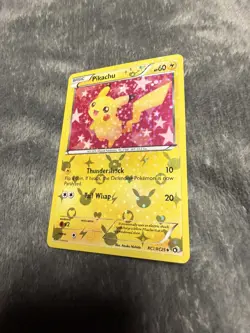 Pokemon Pikachu RC7/RC25 Legendary Treasures Holo Basic 60 HP English - Image 3