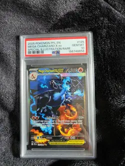 2025 Pokemon Phantasmal Flames MegaCharizard X ex #125 S.I.R PSA 10 GEM MINT - Image 1