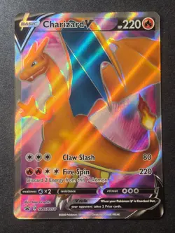 Charizard V SWSH050 NM Sword & Shield Promo Holo Promo Pokemon - Image 1