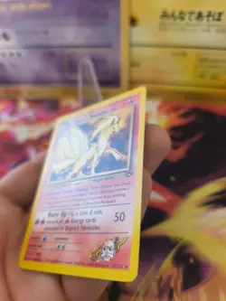 Pokemon Karte Card Blaine's Ninetales Vulnona Gym Challenge Rare Wotc NM+ - Image 4