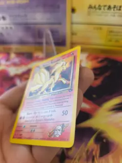 Pokemon Karte Card Blaine's Ninetales Vulnona Gym Challenge Rare Wotc NM+ - Image 5