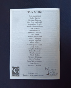 Magic the Gathering MTG Beta/Unlimited Rule Book 1993 - Image 2